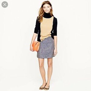 J.Crew postage stamp mini Skirt